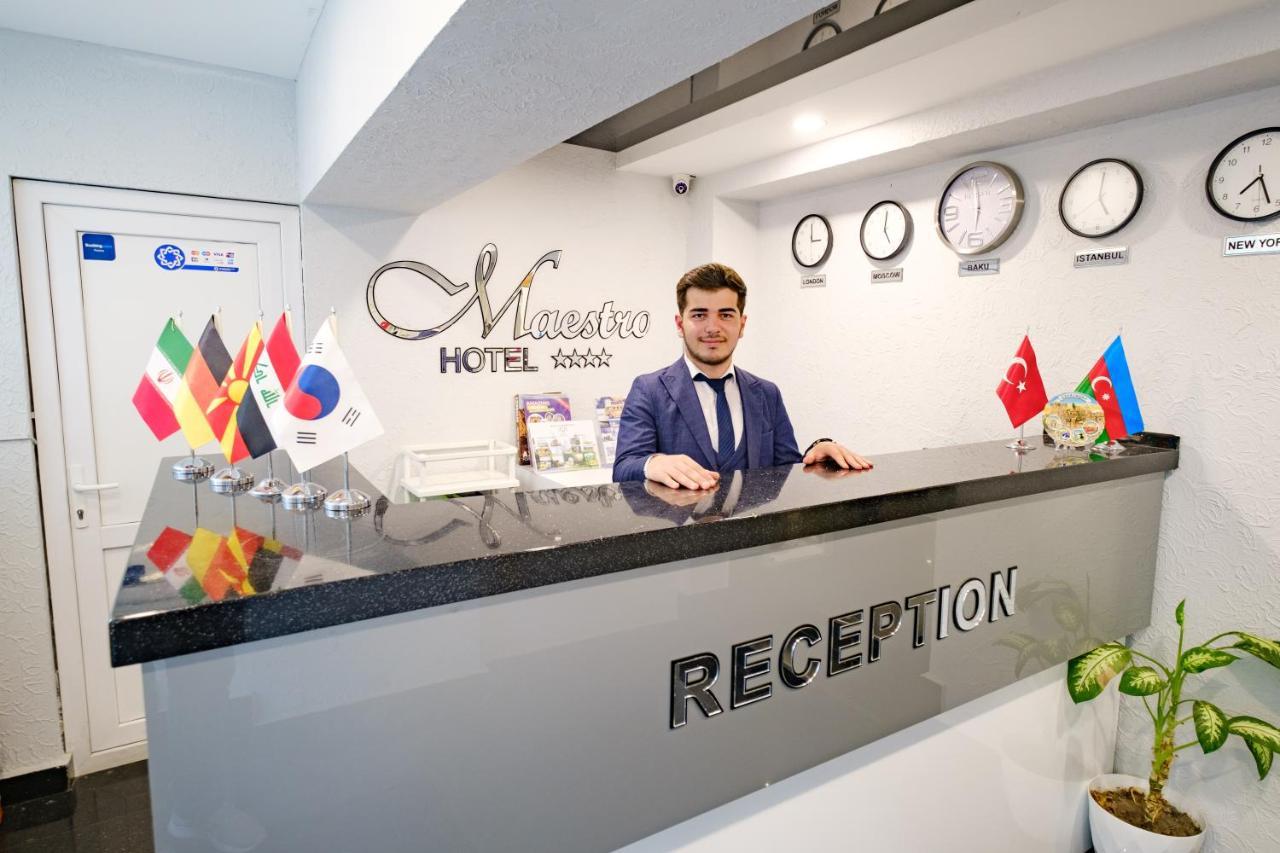 Maestro Hotel Bakoe Buitenkant foto